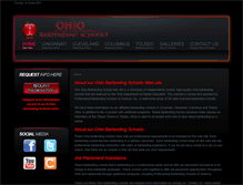 Tablet Screenshot of ohiobartendingschools.com
